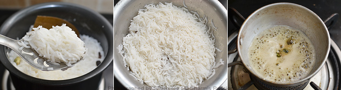 How to make jeera rice - Step3