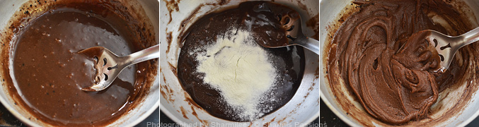 How to make chocolate peda - Step4
