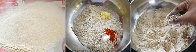 How to make wheat flour murukku - Step3