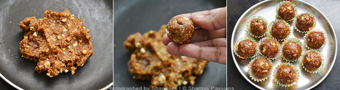 How to make fruit and nut laddu - Step6
