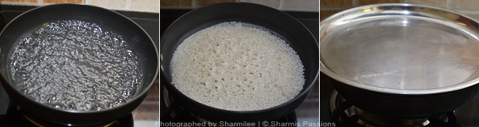 How to make samai curd rice - Step1