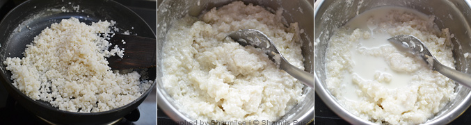 How to make samai curd rice - Step2