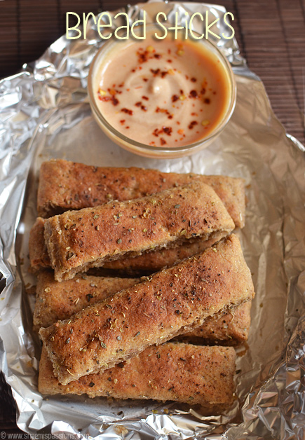 Whole Wheat Bread Sticks