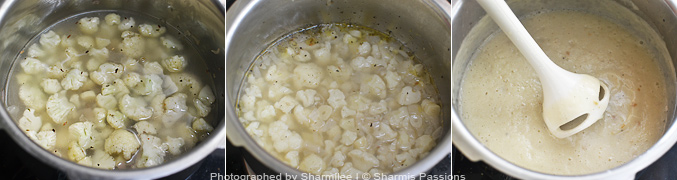 How to make cauliflower soup - Step3