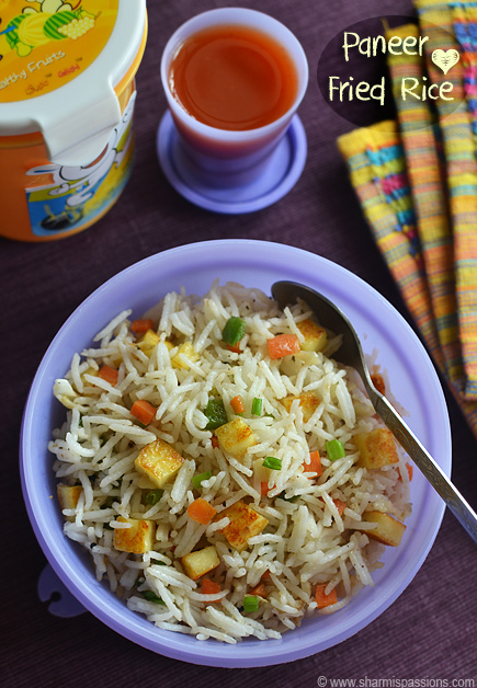 paneer fried rice