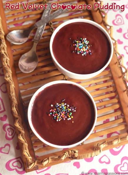Red Velvet Chocolate Pudding Recipe