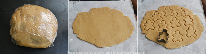 How to make Gingerbread Man Cookies - Step4