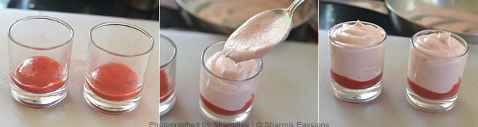 How to make Eggless Strawberry Mousse Recipe - Step4