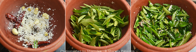 Karuveppilai Kuzhambu   Curry Leaves Kulambu - 79