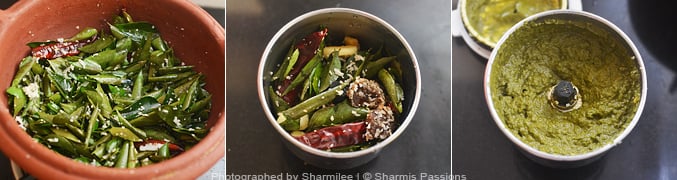 Karuveppilai Kuzhambu   Curry Leaves Kulambu - 9