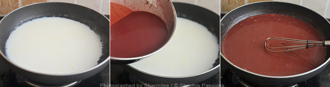 How to make Red Velvet Chocolate Pudding Recipe - Step3