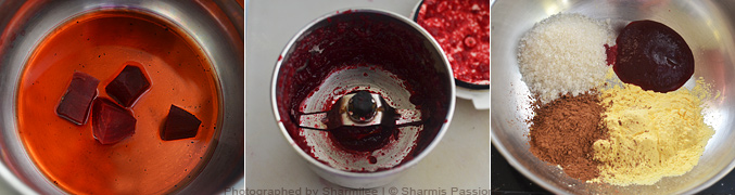 How to make Red Velvet Chocolate Pudding Recipe - Step1