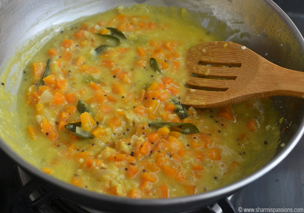 Carrot  Kootu Recipe