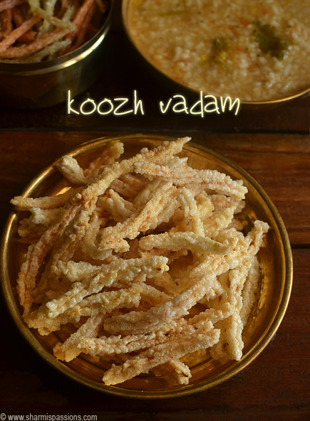 Koozh Vathal Recipe