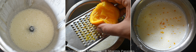 How to make orange smoothie - Step3