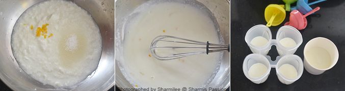 How to make Orange Yogurt Popsicle Recipe - Step1