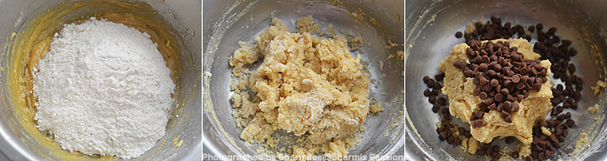 How to make choco chip cookies - Step3