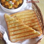 Chana Masala Sandwich