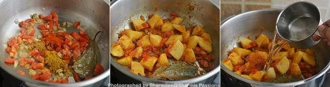 How to make Potato Kurma Recipe - Step3