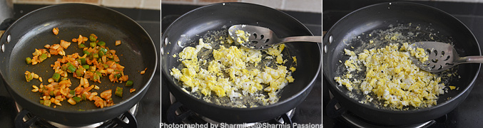 Grilled Egg Bhurji Sandwich Recipe - Step2