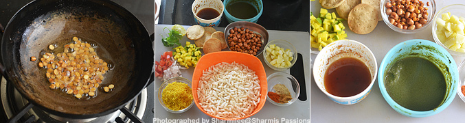 How to make Sukha Bhel Recipe - Step1