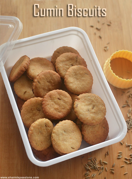Cumin Biscuits Recipe