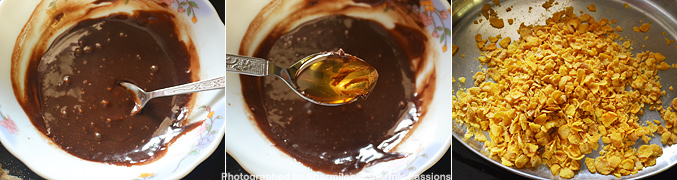 How to make  Chocolate Cornflakes Recipe - Step2