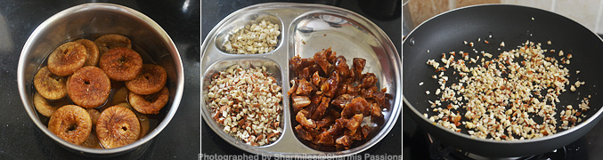 How to make Anjeer Burfi Recipe - Step1