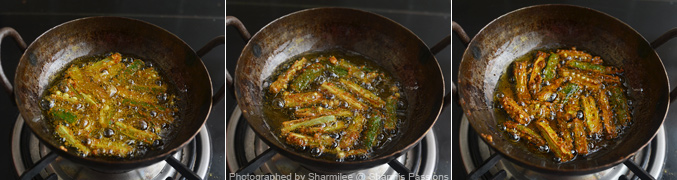 How to make Kurkuri Bhindi Recipe - Step3