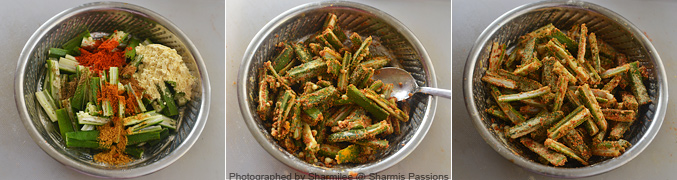 How to make Kurkuri Bhindi Recipe - Step2