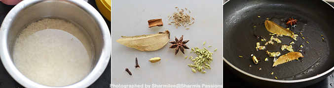 Chettinad Mushroom Biryani Recipe - Step3