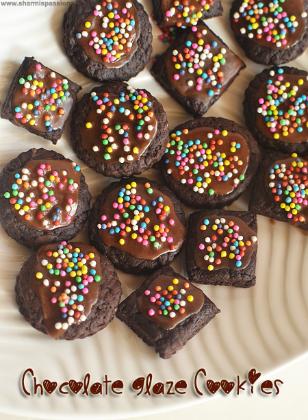 Chocolate Glaze Cookies