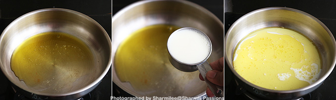 How to make milk powder burfi recipe - Step1