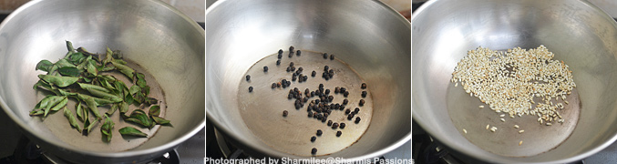 How to make Black Urad Dal Idli Podi Recipe - Step1
