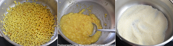 How to make Rava Sweet Pongal Recipe - Step2