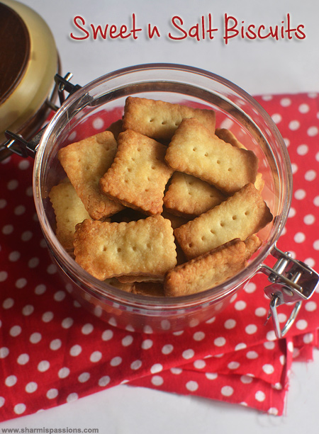 Sweet and Salt Biscuits