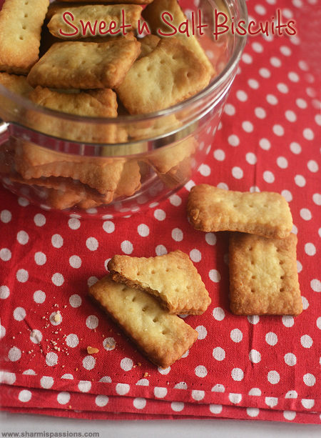 Sweet and Salt Biscuits