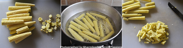 How to make Chilli baby corn recipe - Step1