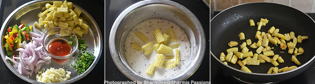 How to make Chilli baby corn recipe - Step3