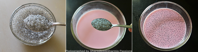 How to make Rose Milk Recipe - Step2