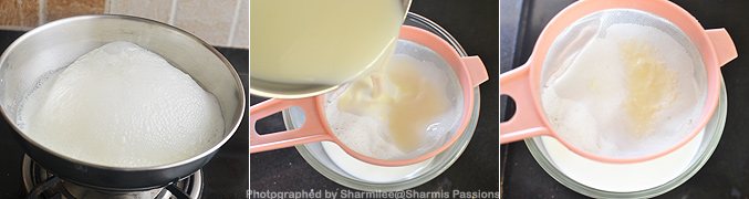 How to make Rose Milk Recipe - Step1