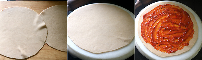 How to make pizza paratha recipe - Step4