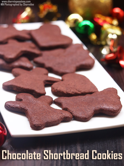 chocolate shortbread cookies recipe