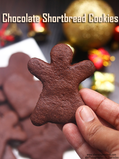 chocolate shortbread cookies recipe