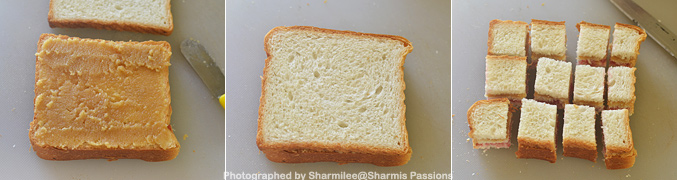 How to make Jam Peanut Butter Sandwich - Step2