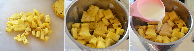 How to make Pineapple Popsicle Recipe - Step2