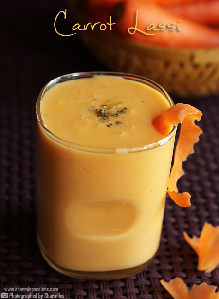 carrot lassi