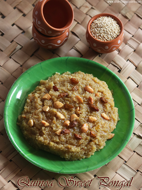 quinoa sweet pongal recipe