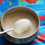 Homemade rice porridge