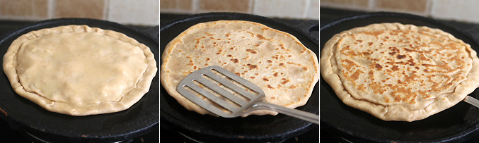 How to make pizza paratha recipe - Step6
